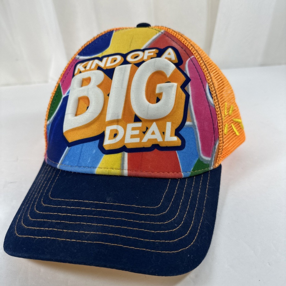 Walmart Kind Of A Big Deal Hat Spark Logo Associate Employee Crew Baseball Cap